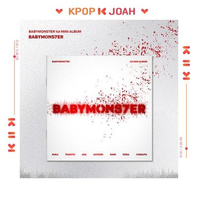 (FOTOGRĀMATAS ver.) BABYMONSTER [BABYMONS7ER] 1. MINIALBUMS