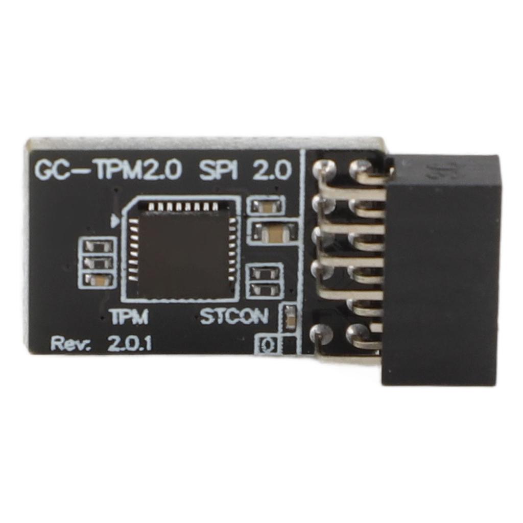 TPM2.0 Encryption Security Module GA 12 1 Pin 2x6P TPM Remote Card Compatible for GC TPM2.0 for Win11 2.0 System