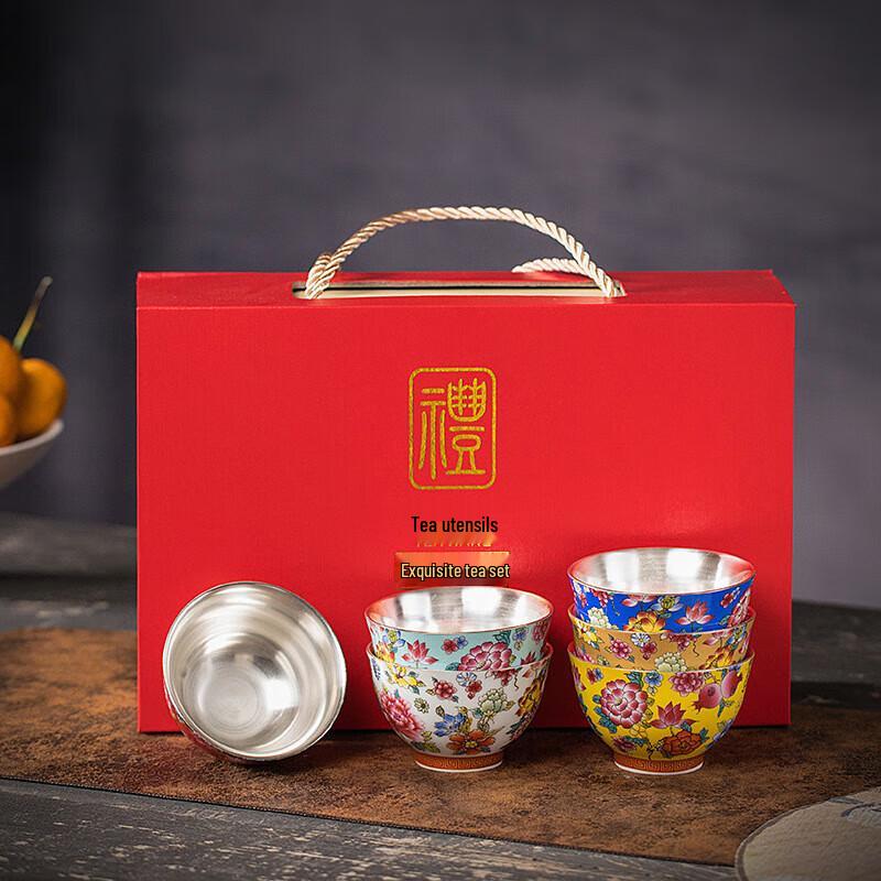 Chinese Enamel Master Teacup