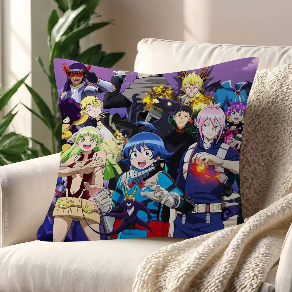 Anime Welcome To Demon School Iruma-kun  Pillow Cushion Cover Pillowcase Living Room Sofa Home Decor Customized