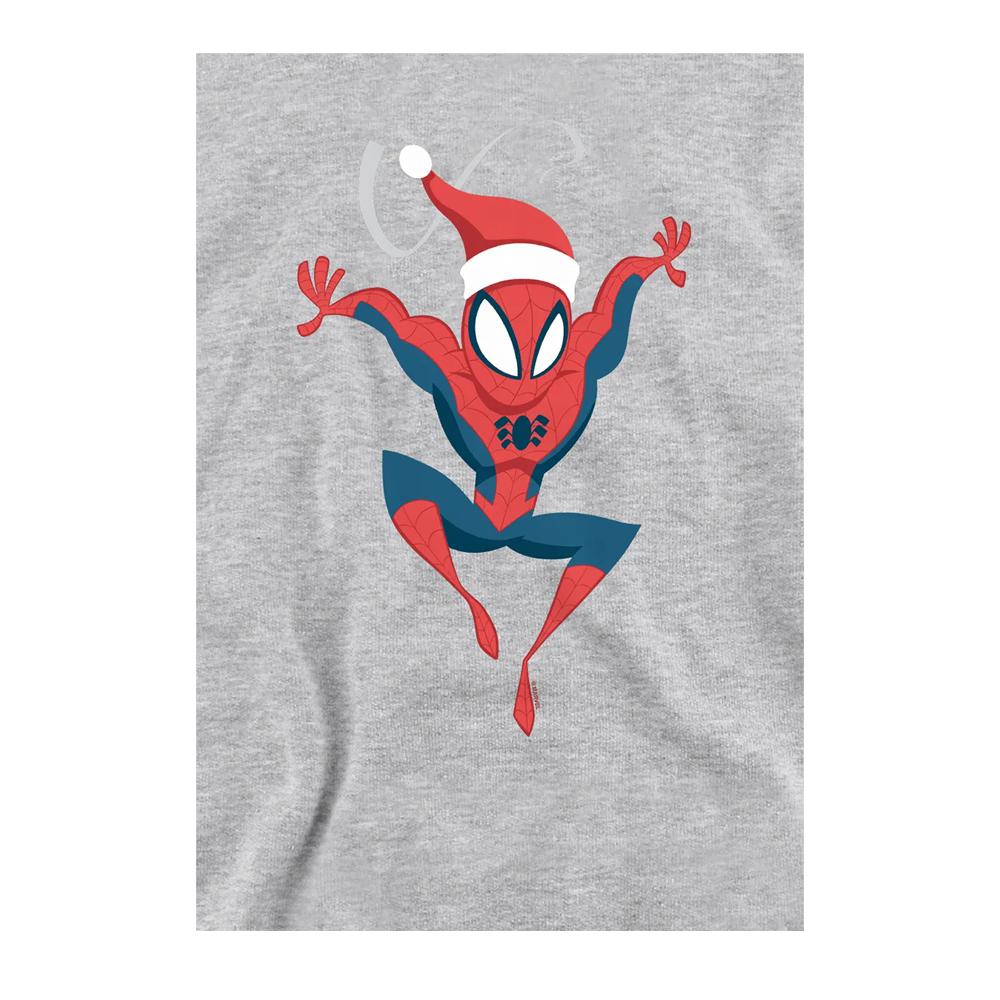 Spider-Man Childrens/Kids Holiday Outfit Heather Hoodie