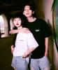 ELIMENO [2Pack] El Street Artwork Oversized Short Sleeve T-Shirt 2 Types 2Pack (Type A)