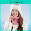 Winter Knit Hat With Ear Coverage And Neck Wrap For Outdoor Cold Weather Fashion For Women