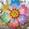 1Pcs Cartoon Flower Shaped Insect Handheld Windmill Home Garden Decoration Wind Spinner Whirligig Yard Decor Outdoor Kid Toy