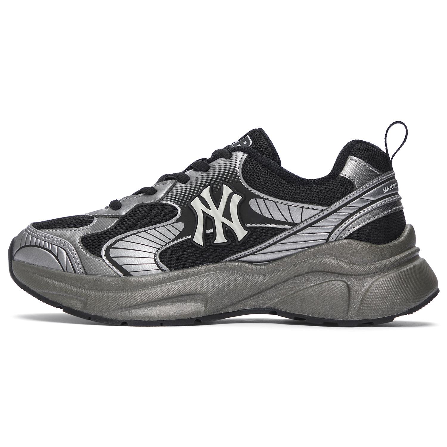 

New MLB Chunky Jogger Slip Resistant And Breathable Low Top Casual Running Shoes Unisex Black 3ARNA065N-50BKS 40.5