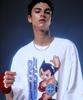 MAINBOOTH [Atom] Mach 5 Oversized T-Shirt (White)