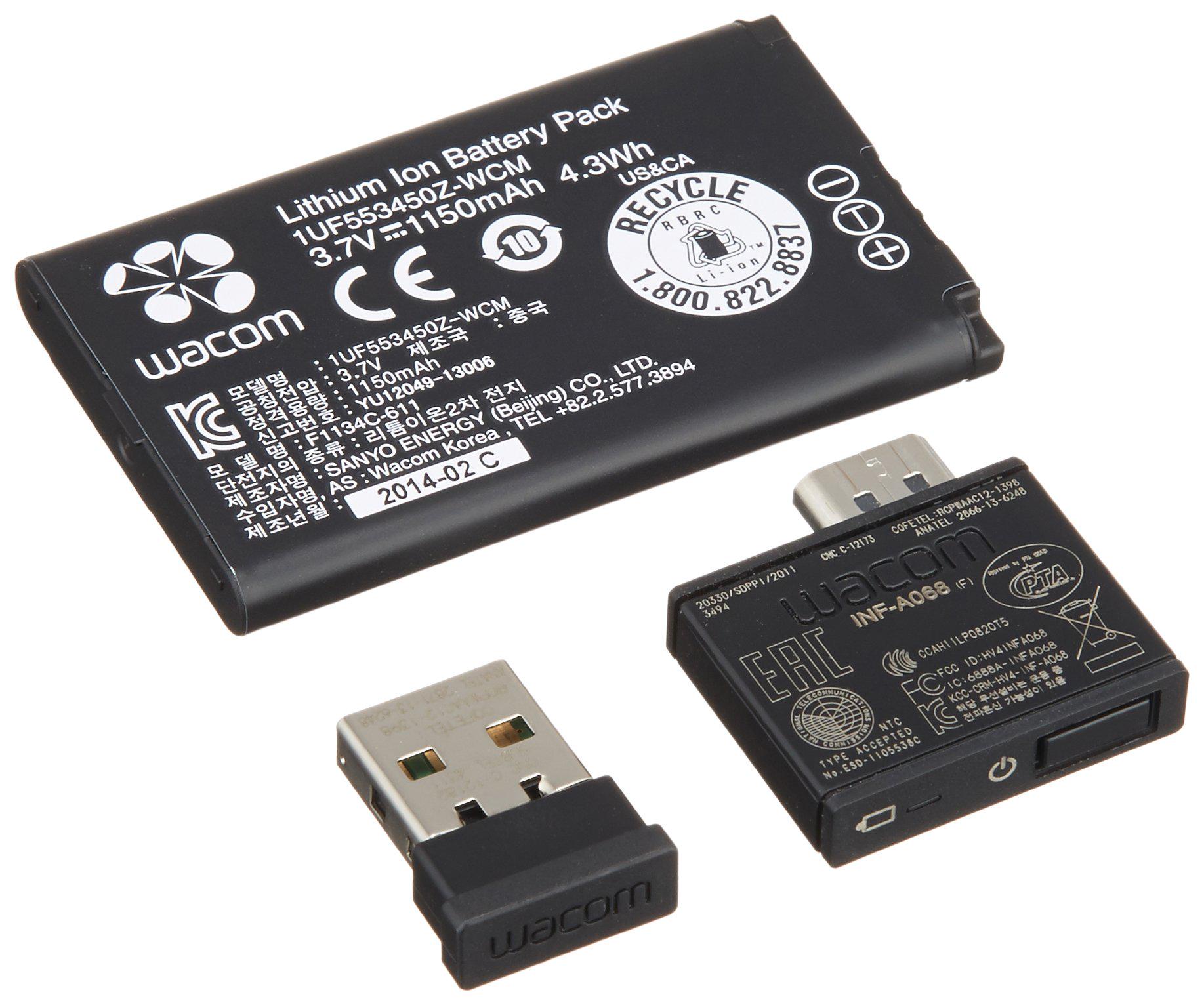 

Wacom Pen Tablet Option Wireless Kit ACK-40401 чорний