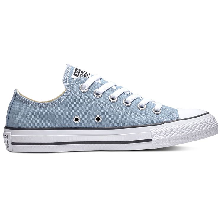 Converse Chuck Taylor All Star Comfortable Versatile Low Top Canvas Shoes Unisex Sneakers Light-Blue 162116C