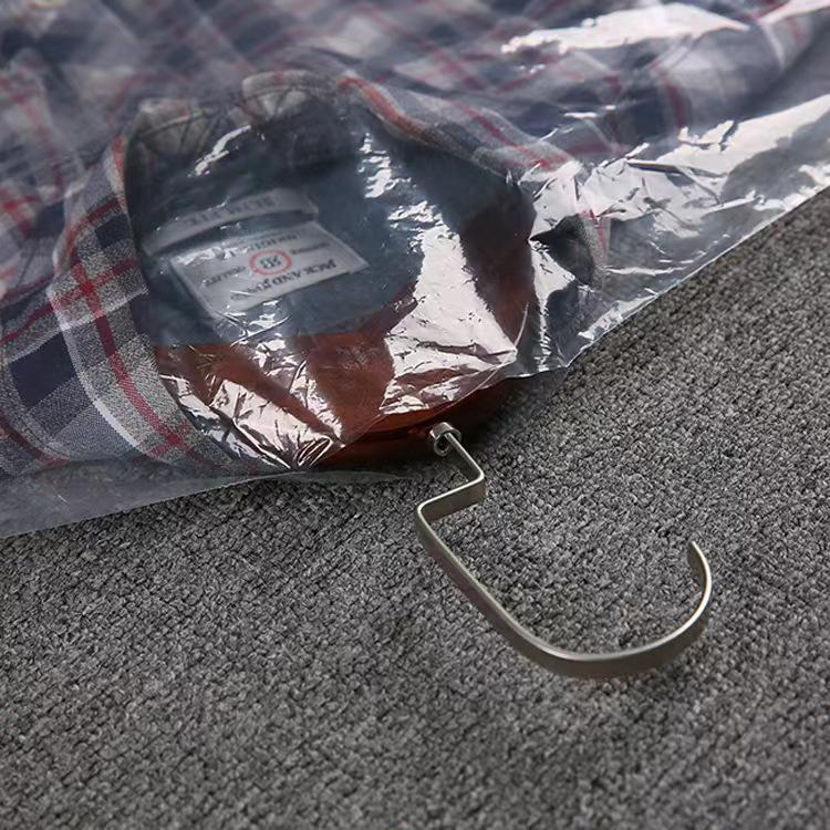 Transparent PE Garment Dust Cover Suit Bag