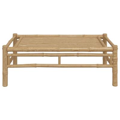 Garden Coffee Table 100 X 55 X 33 Cm Bamboo