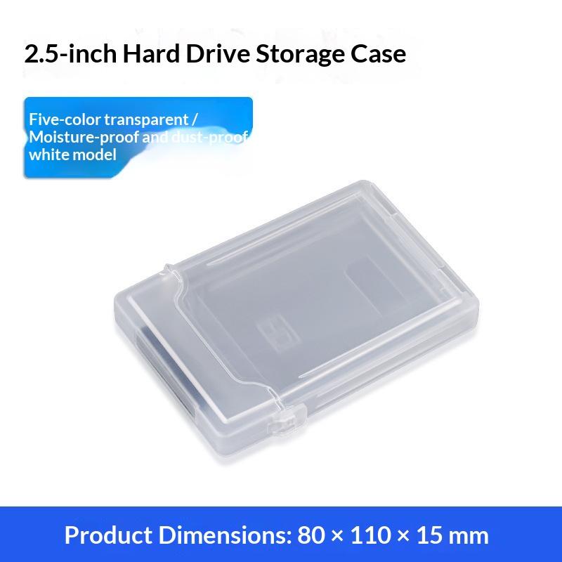 Shockproof External Hard Drive Case 2.5 3.5 Inch IDE SATA HDD SSD Protective Cover for Tech Enthusiasts Office Workers
