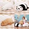 We Bare Bears Pillow Cartoon Bear Grizzly Bear Panda Soft Stuffed Plush Toy Doll Adorable And Cuddly