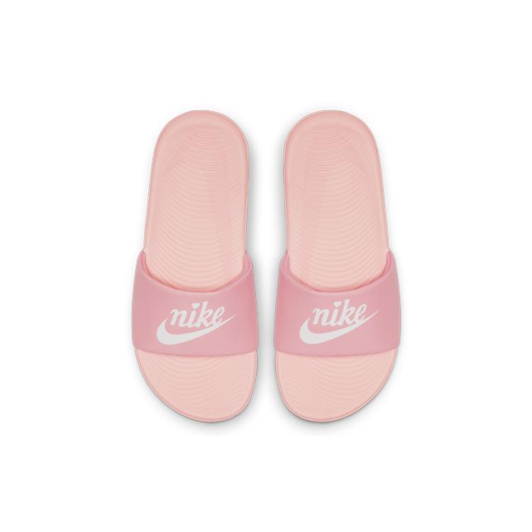 New Nike Kawa Slip Resistant Slippers Red Black Kids' BQ7427-600