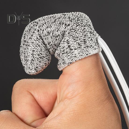 1ks rybářská rukavice s jedním prstem Protiřezná Nastavitelná postýlka odolná proti propíchnutí s elastickým páskem chránič ukazováčku Příslušenství pro venkovní rybolov