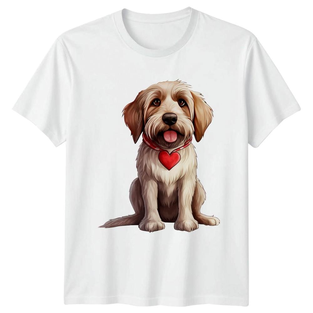 Dog Heart Love Animals Dogs Unisex Unisexs Graphic Tee Unisex Top S