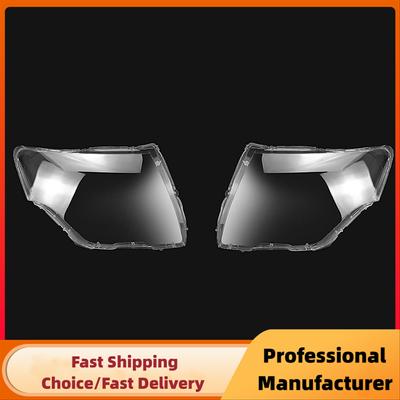Left/Right Front Headlamp Lens Cover For Mitsubishi PAJERO V87 V93 V97 2007-2018 Transparent Lampshade Clear Headlight Cover