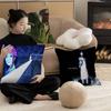 Serial Experiments Lain Anime Decorative Room Aesthetics Pillow Case Home Decor Bedroom Sofa Bed Couch Pillow Cover 45x45