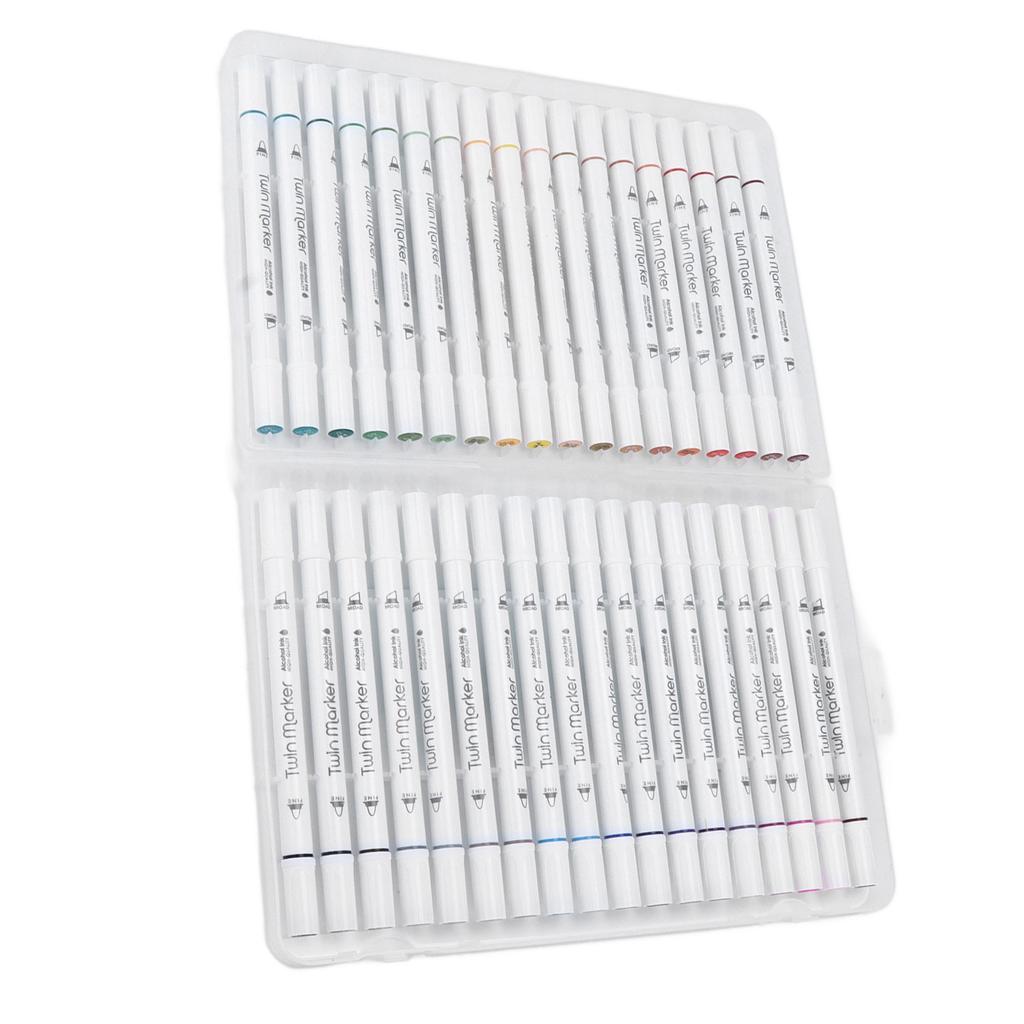 Marker Pen Large Double Head Waterproof Multifunctional Fast Drying Whiteboard Pencil for Graffiti Writing Coloring