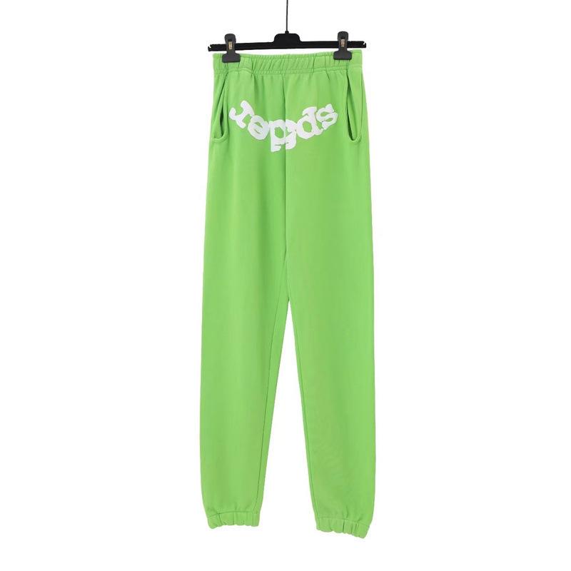 Conjunto de Moletom Unissex Plus Size Tendência com Estampa de Teia de Aranha CROSS SP5DER