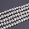 10-11mm Unregelmäßige Nahe-Runde Süßwasserperlen für DIY Schmuckherstellung
