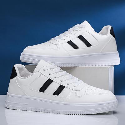 Herren atmungsaktive Freizeitschuhe mit dicker Sohle Sommer weiche Sohle Outdoor-Wanderschuhe Mode Jugend Sport Board Schuhe Herren flache Schuhe