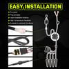 For Polaris Ranger XP General UTV Turn Signal Kit w/110D Horn Triangle Flowing Street Legal ATV Blinker Kits Column Lever Switch