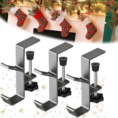 3 Stück Strumpfhalter für Kaminsims Girlandenhaken 20 lbs Tragfähigkeit Einfache Installation