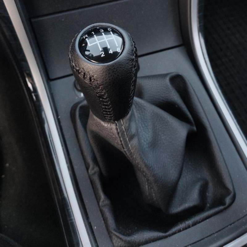 5/6 Speed Leather Gear Shift Knob Lever For Mazda 3 BK BL 5 CR CW 6 II GH CX-7 ER MX-5 NC III 2005 2006 2007 2008 2009 2010 2011