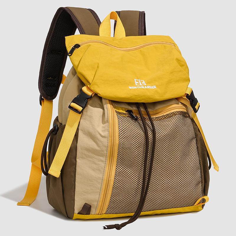 Харадзюку Легкий Рюкзак Чехол-стиль Сумка для ноутбука Многоцветный Вместительный Студенческий Рюкзак для Женщин Рюкзак для Походов жёлтый 2150₽