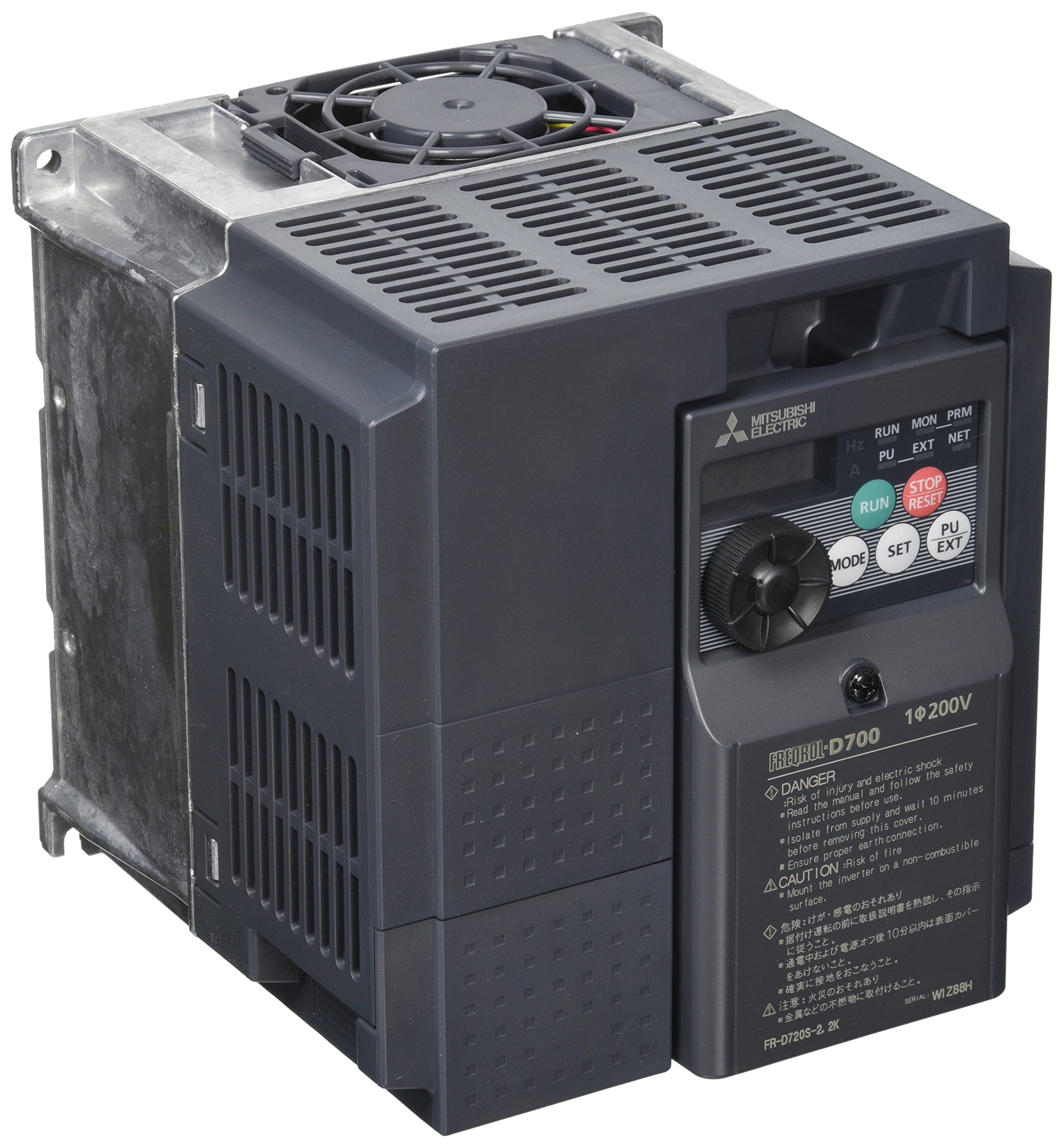 

Mitsubishi Electric Inverter FR-D720S-2.2K чорний