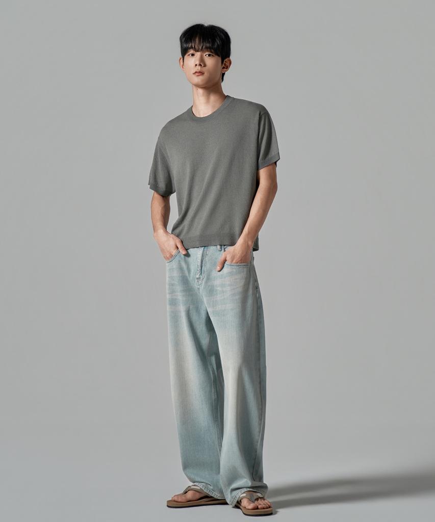 WAAR M280 Linen-Like Denim Pants (3 Colors)