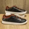 Herbstliche Freizeit-Lederschuhe für Herren von großer Marke - Vielseitig, Modisch, Trendige weiße Sneaker