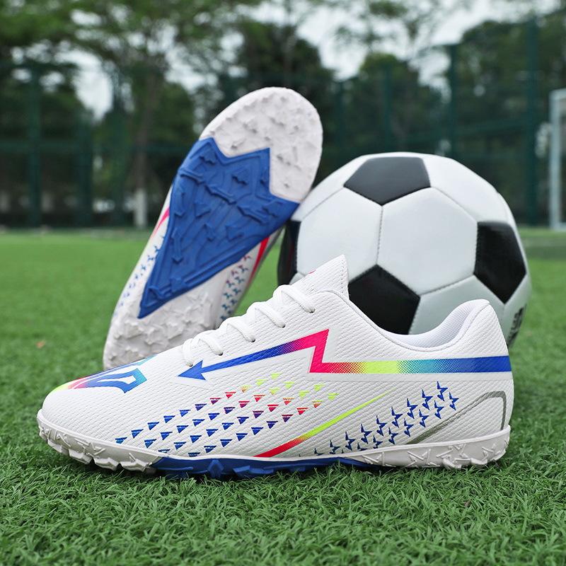 2025 new non-slip spike football shoes men's adult sports training shoes men's and women's youth sports shoes