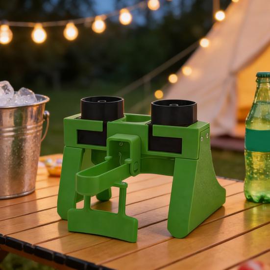 1/2Pcs Drink Dispenser 2/3 Holes Heavy Duty 3D Printed Space-Saving Universal Party Lemonade Soda Beverage Dispenser Tools