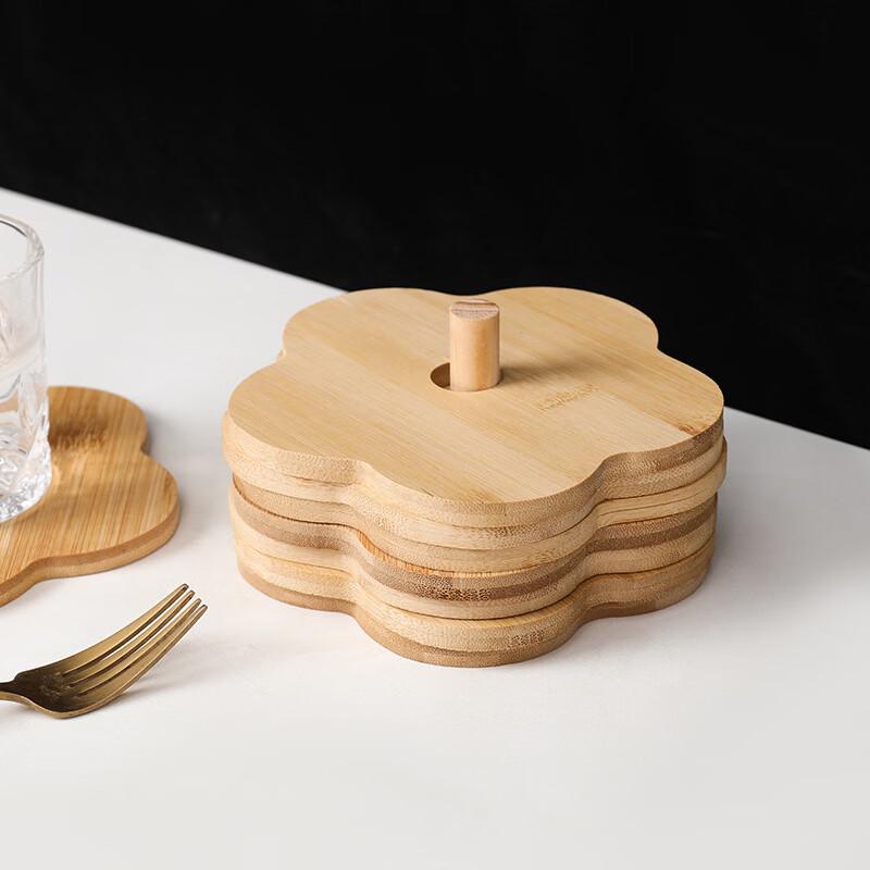 De ou Xingguang Heat Resistant Dining Mat Set with Holder 12CM