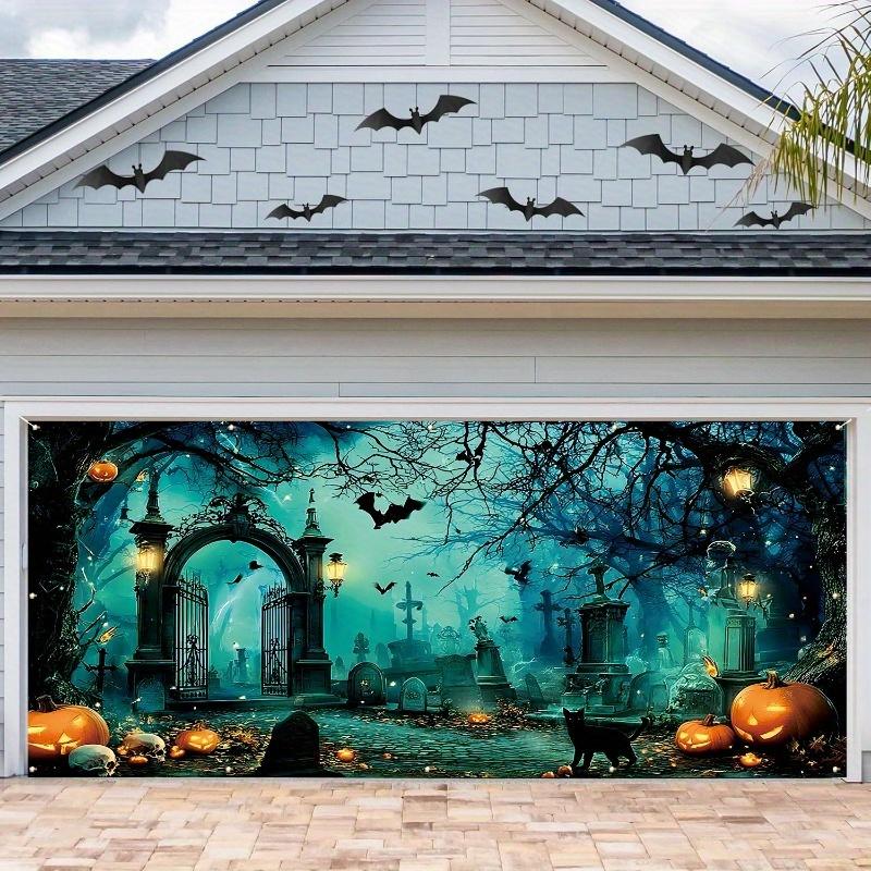 2D Flat Banners 2D House Number Banners 2D Flag Banners 1 Halloween Garage Door Banner