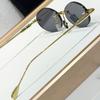 Fashionable H62 Oval Rimless Metal Sunglasses - Trendy Unisex Sun Protection for Vacation and Party