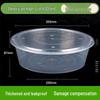 Ronghe 4000ml Round Disposable Takeaway Container