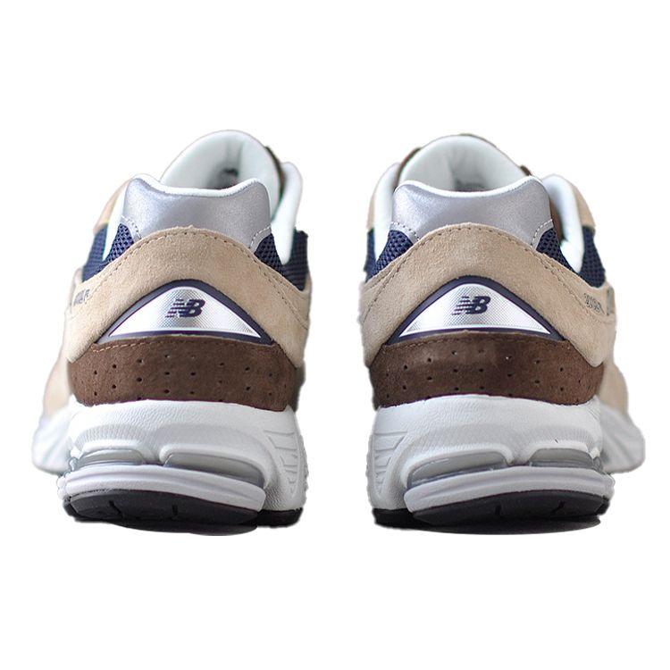 New Balance 2002R Beige Marineblau Unisex Sneaker Braun ML2002R5