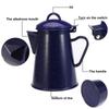 2025 New Large Capacity Enamel Kettle for Home Enamel Handle Pot Coffee Cold Water Jug Water Pitcher