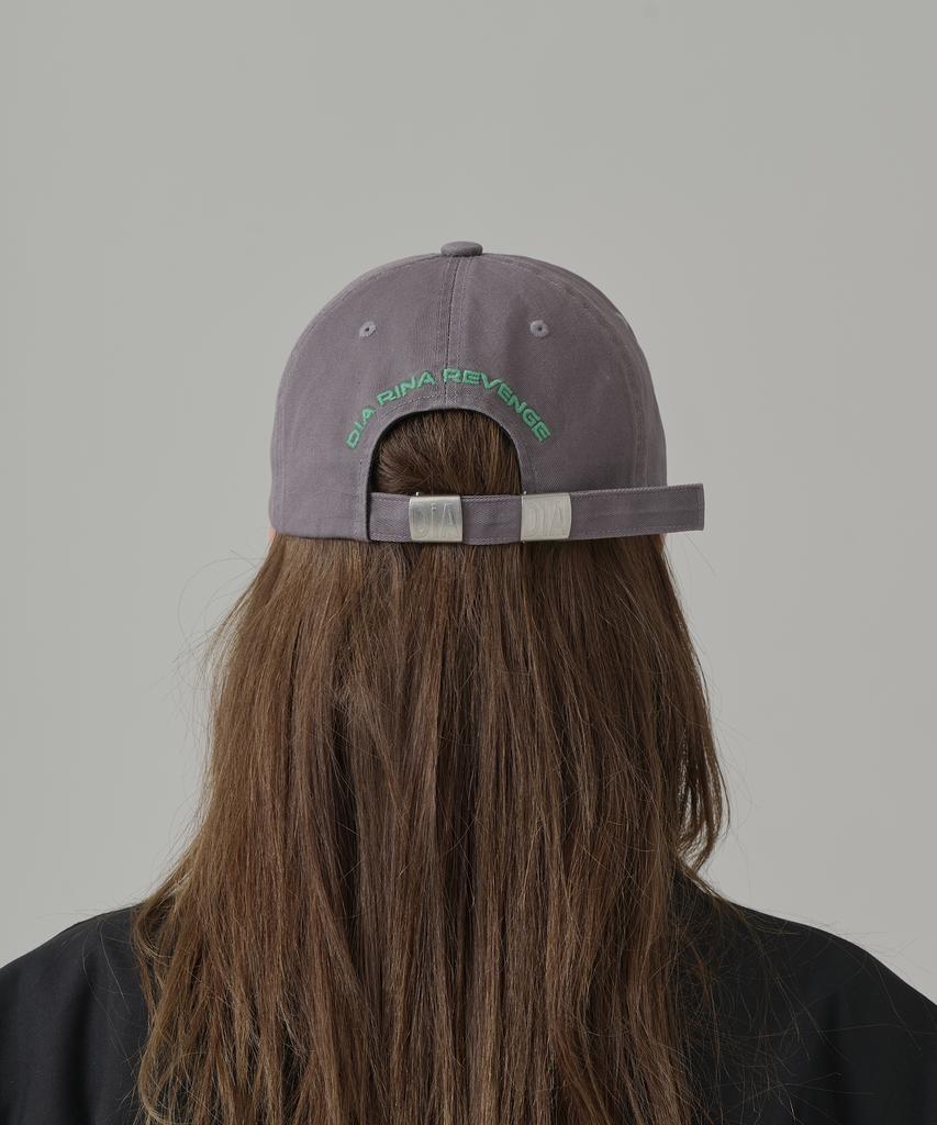 Seuteijial Diarina Washed Ball Cap [Grey]