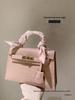 Versatile Kelly Bag: Luxury Textured Handbag for All Seasons - Women's Fashion, Casual Style