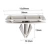 Nylon Moulding Clips Replacement 20pcs Exterior Accessories