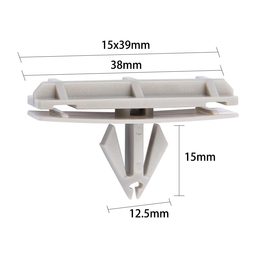 Nylon Moulding Clips Replacement 20pcs Exterior Accessories