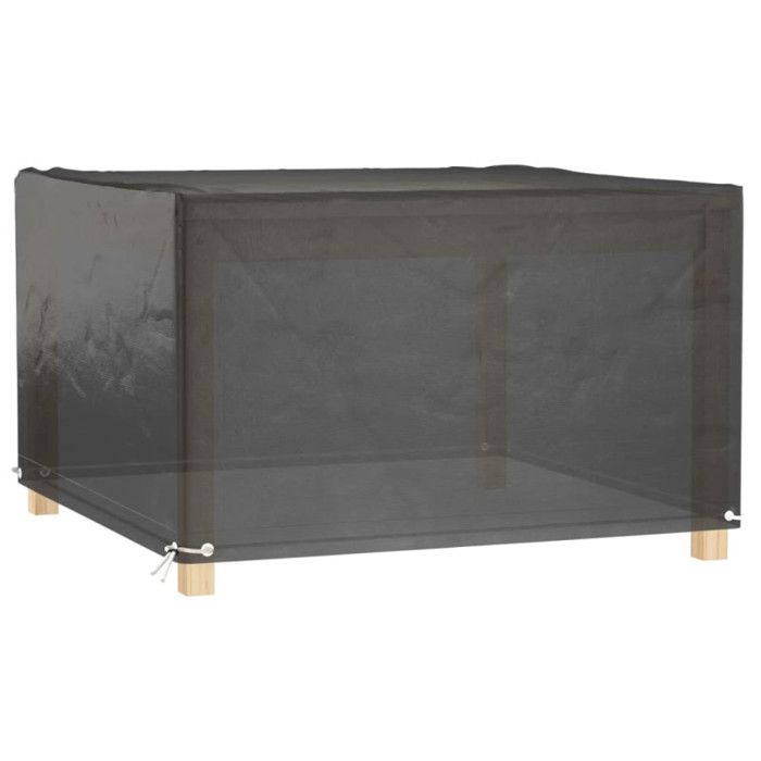 VidaXL Garden Furniture Cover 8 Eyelets 132x132x80 Cm Square 319289