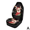 Cartoon Santa Claus Christmas Car Seat Covers Universal Cars Trucks Fit Decor Sedan SUV Holiday 2 Auto Most Cover Front Pcs U8Z0