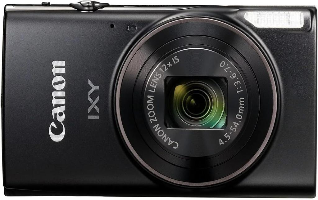 Canon IXY 650 Compact Digital Camera, Black 12x Optical Zoom / Wi-Fi Enabled IXY650BK
