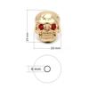 Skull Head Electric Guitar Bass Volume Tone Pot Control Knobs Buttons Skull Knob + Wrench