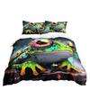 Animation Series 3D Digital Printing Three-Piece Bedding Kit Bed Sheet Quilt Cover