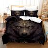 3D Wolf Bedding Sets Duvet Cover Set With Pillowcase Twin Full Queen King Bedclothes Bed Linen